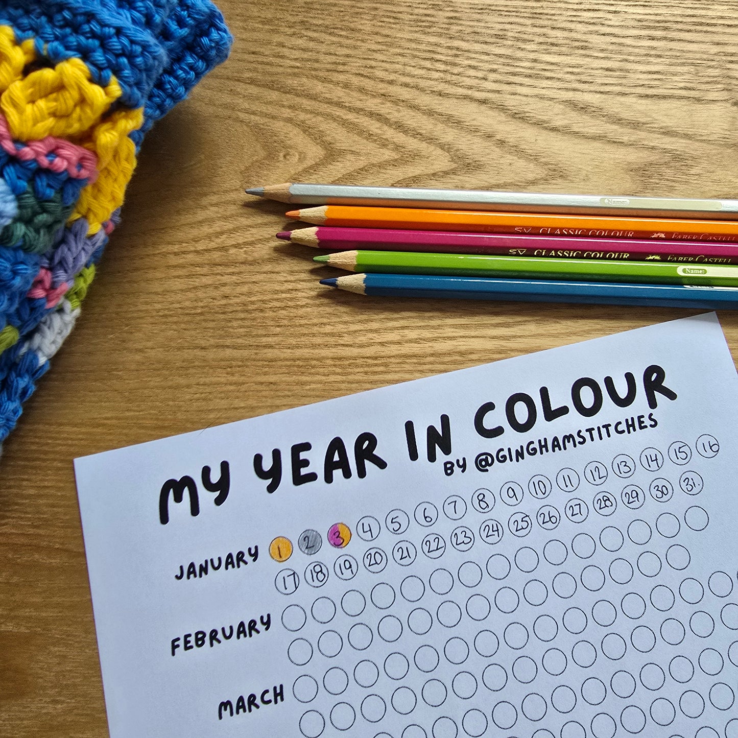 My Year in Colour